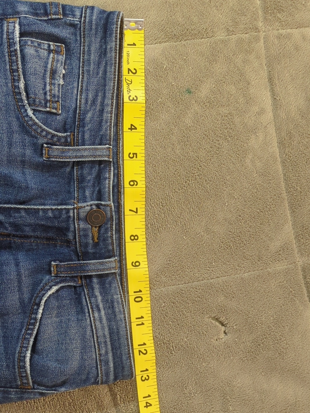 Flying Monkey Women's Blue Distressed Straight-Leg Jeans - Picture 11 of 11